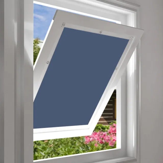 eugad-dachfenster-rollo-76x115cm-blau-verdunkelung-ohne-bohren image 1