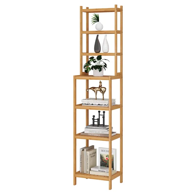 forehill-bathroom-shelf-badregal-bambus-7-ablagen-teilbar-2 image 1