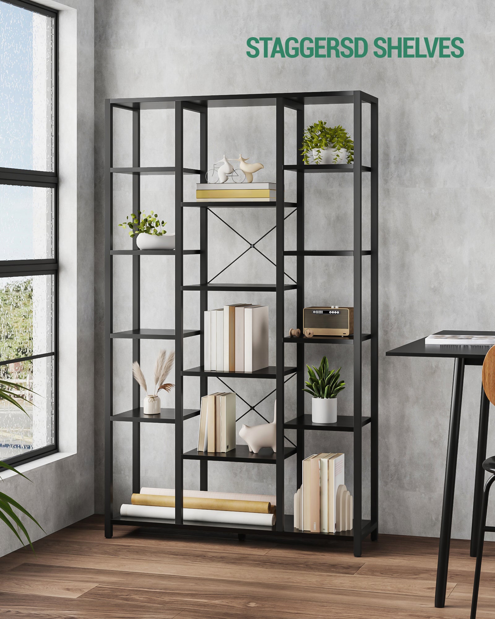 hzuaneri-living-room-b-cherregal-bc15004b-schwarz-holz-100-cm image 6