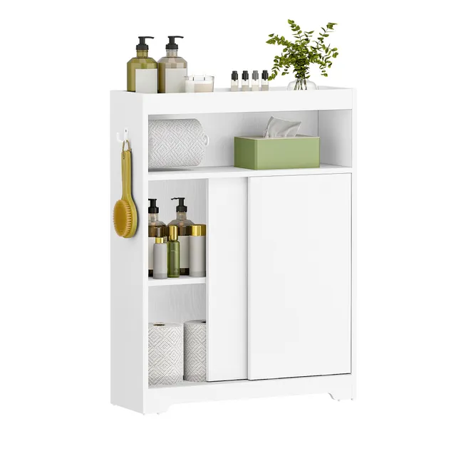 hzuaneri-bathroom-badschrank-wei-bc62813x-mit-schiebet-ren image 1