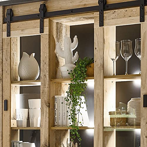 lomadox-esszimmer-buffetschrank-old-style-hell-133-cm-led image 7