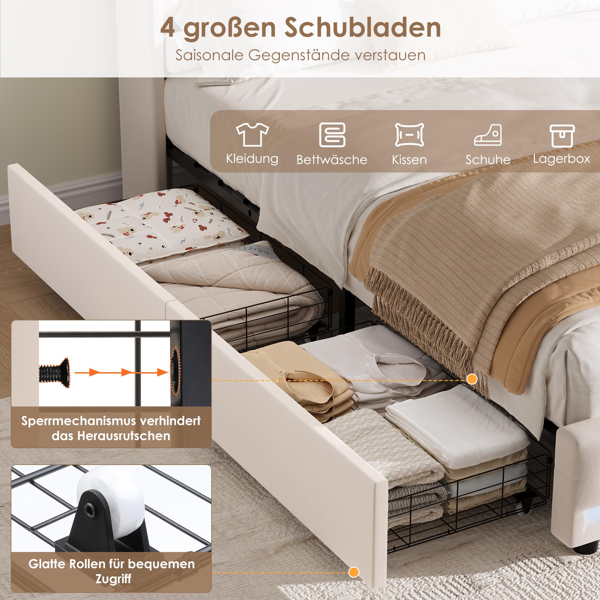 forehill-polsterbett-140x200-led-schubladen-samt-mit-usb image 7