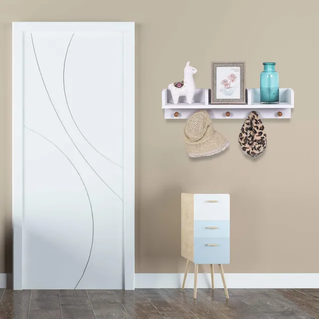 eugad-aufbewahrung-0219qj-wandgarderobe-wei-mit-haken image 1