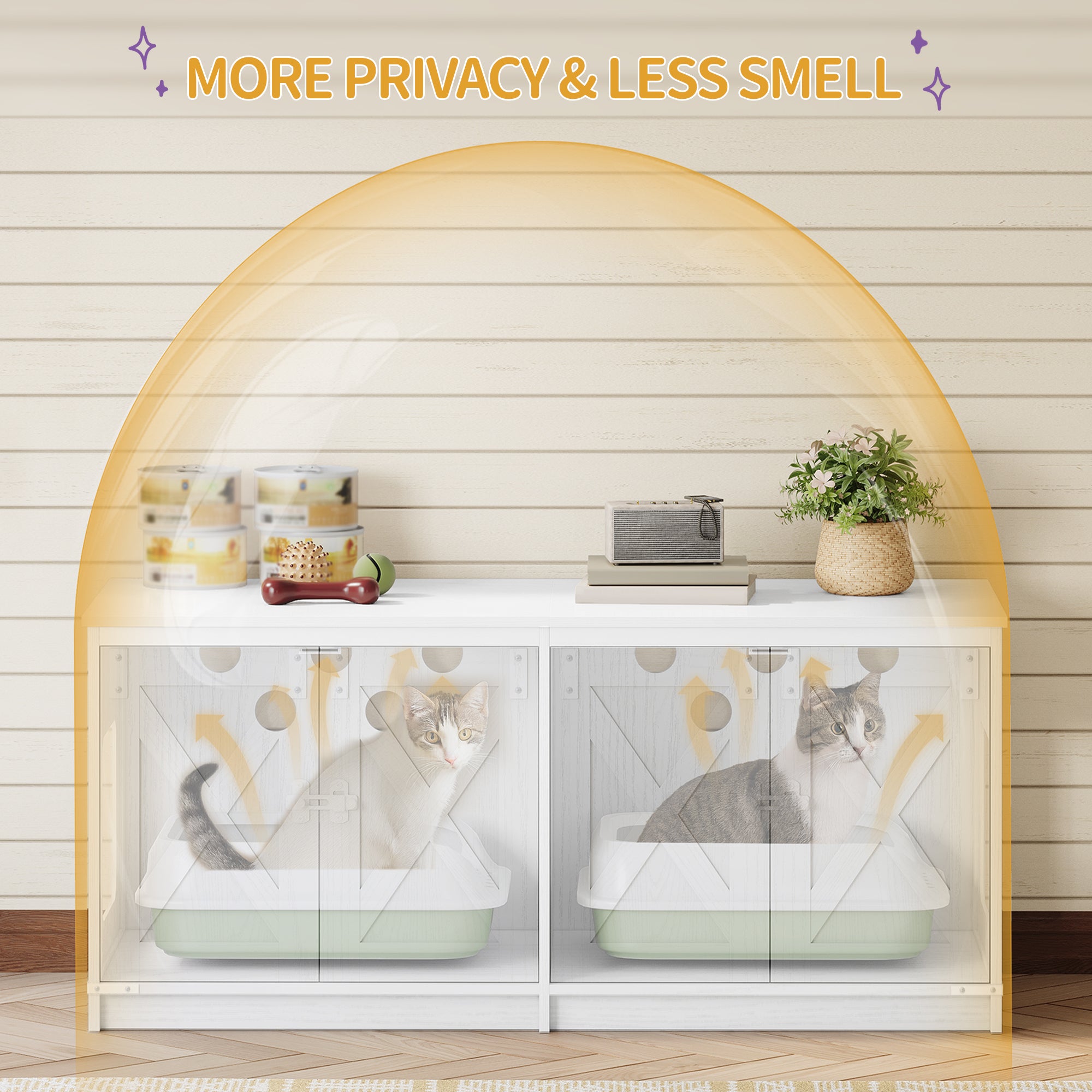 hzuaneri-pet-katzenschrank-cb85313w-wei-f-r-2-katzen image 6