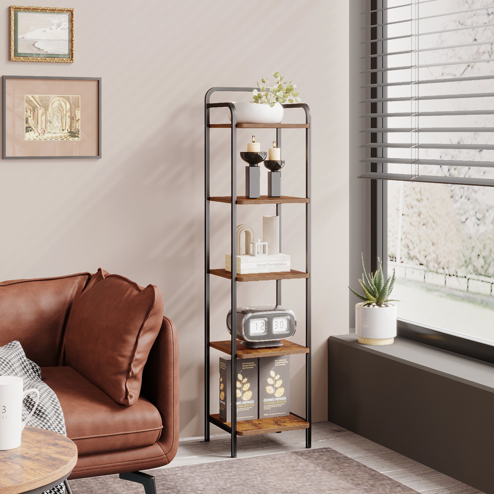hzuaneri-living-room-bc24501b-b-cherregal-5-st-ckig-braun-schwarz image 5