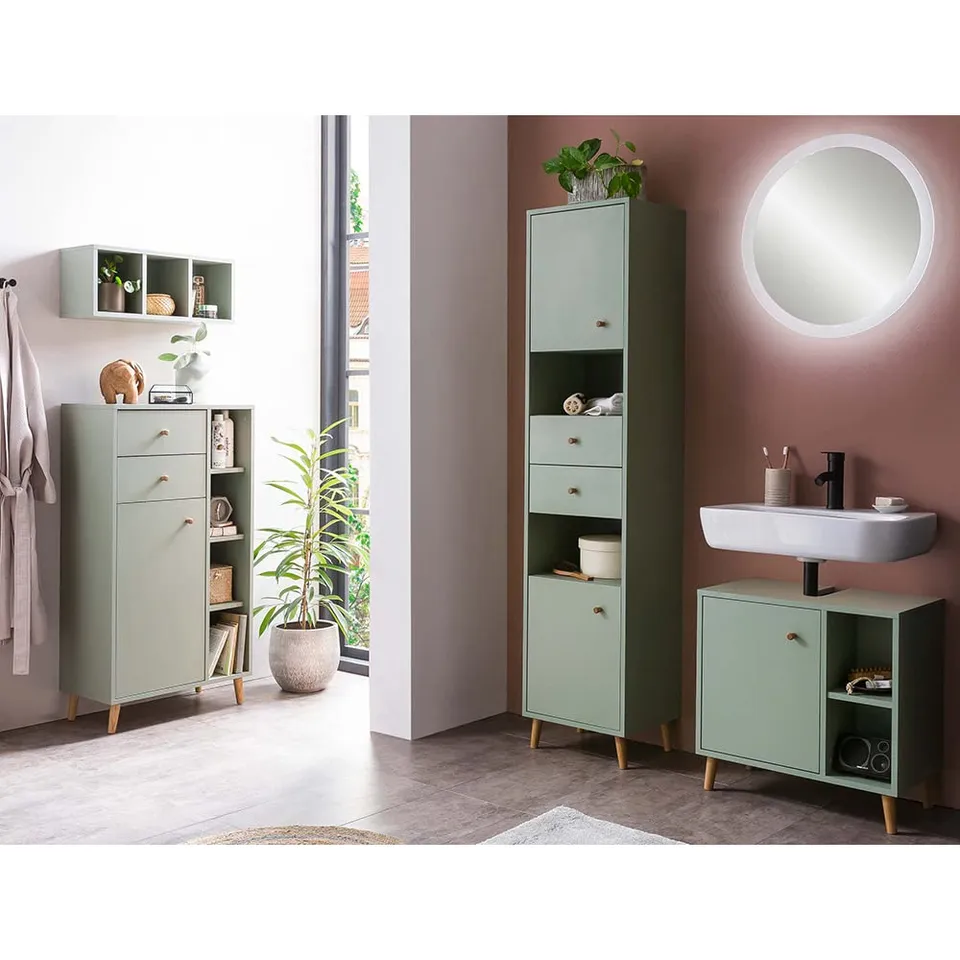 lomadox-badezimmer-badm-bel-set-pistazie-gr-n-mit-spiegel-280-cm image 1