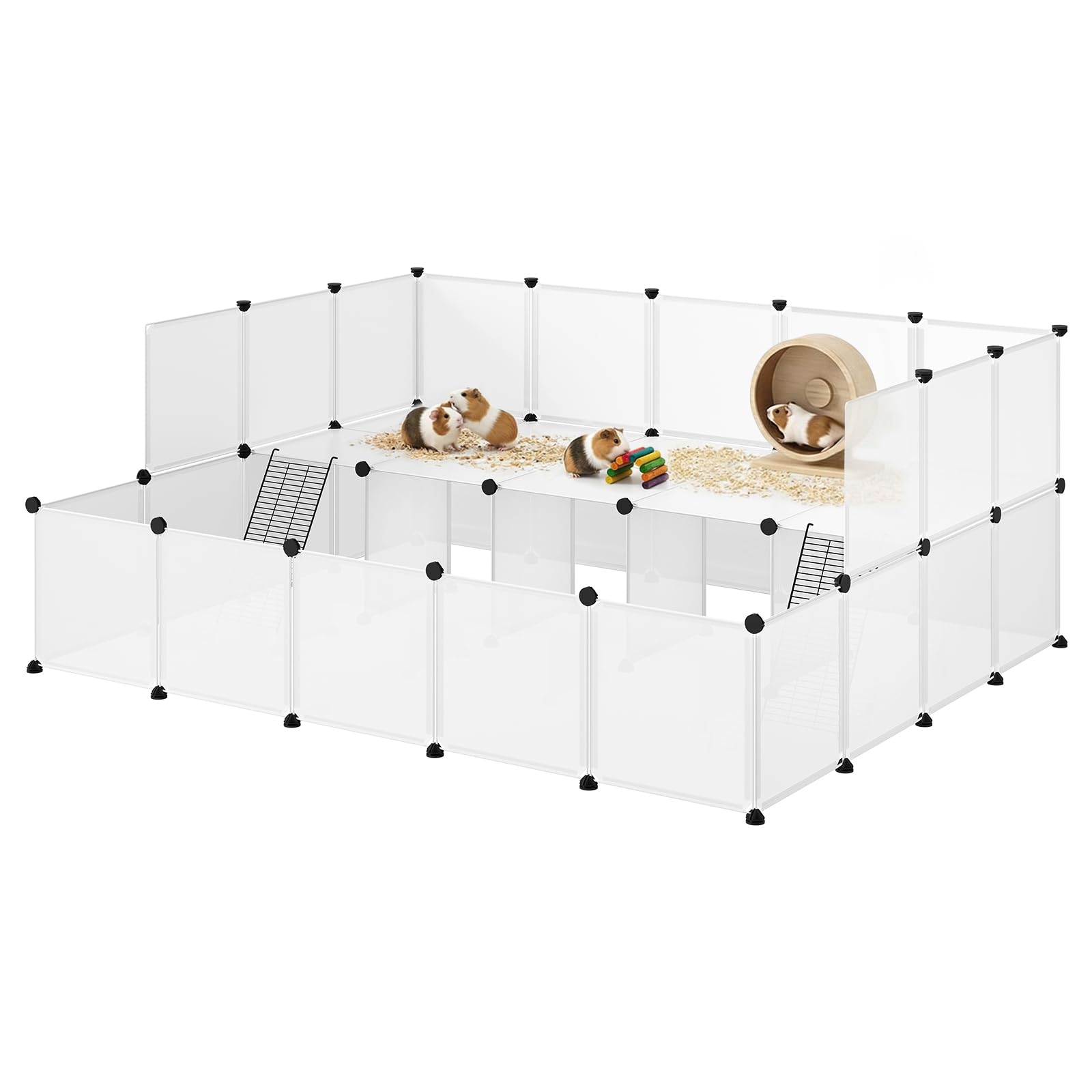 eugad-freigehege-kaninchen-181x145x72-cm-43-platten-kunststoff image 1