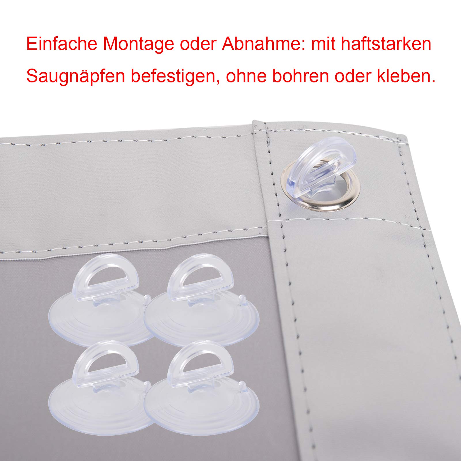 eugad-wohnaccessoires-dachfenster-rollo-grau-96x115cm image 5