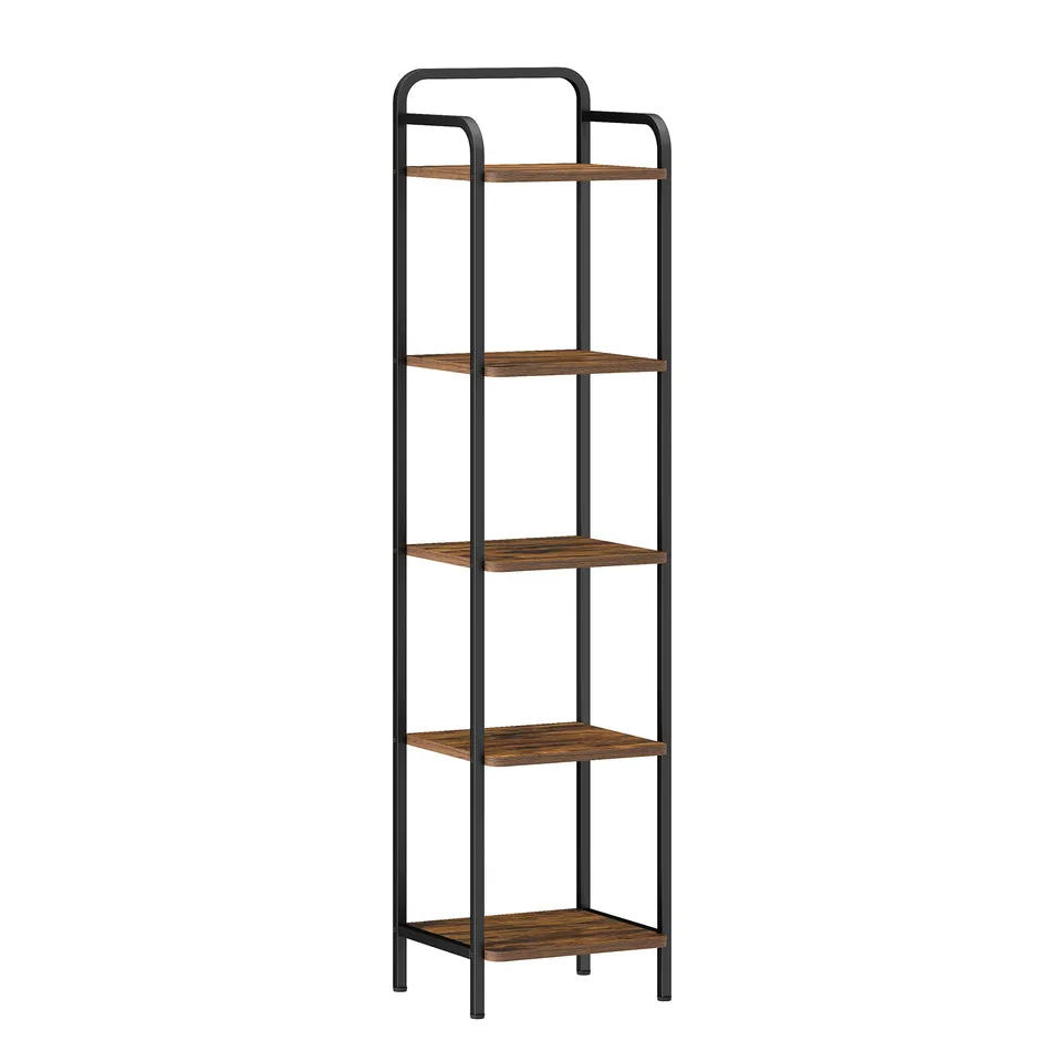 hzuaneri-living-room-bc24501b-b-cherregal-5-st-ckig-braun-schwarz image 1