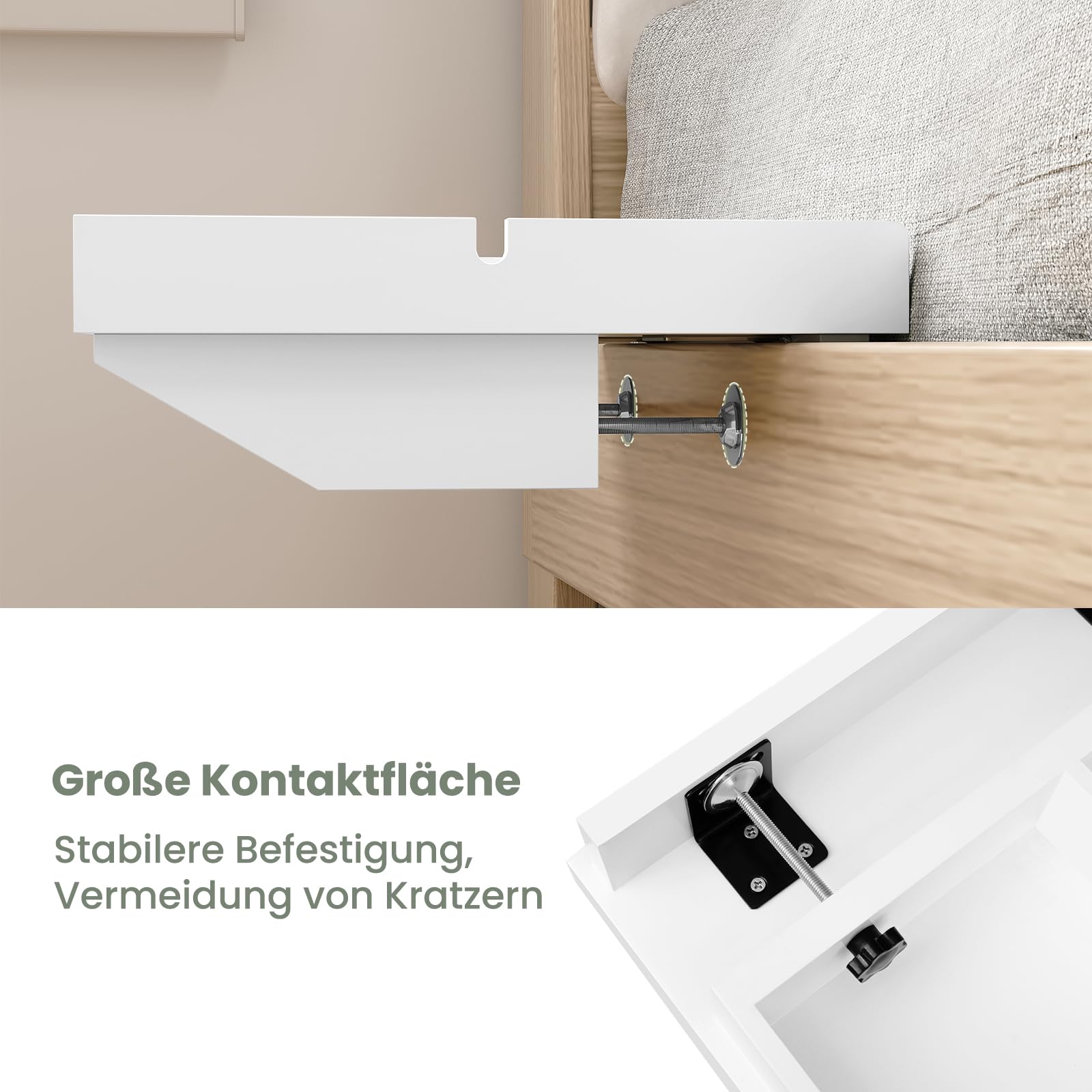 eugad-wohnaccessoires-nachttisch-bambus-wei-einh-ngbar image 7