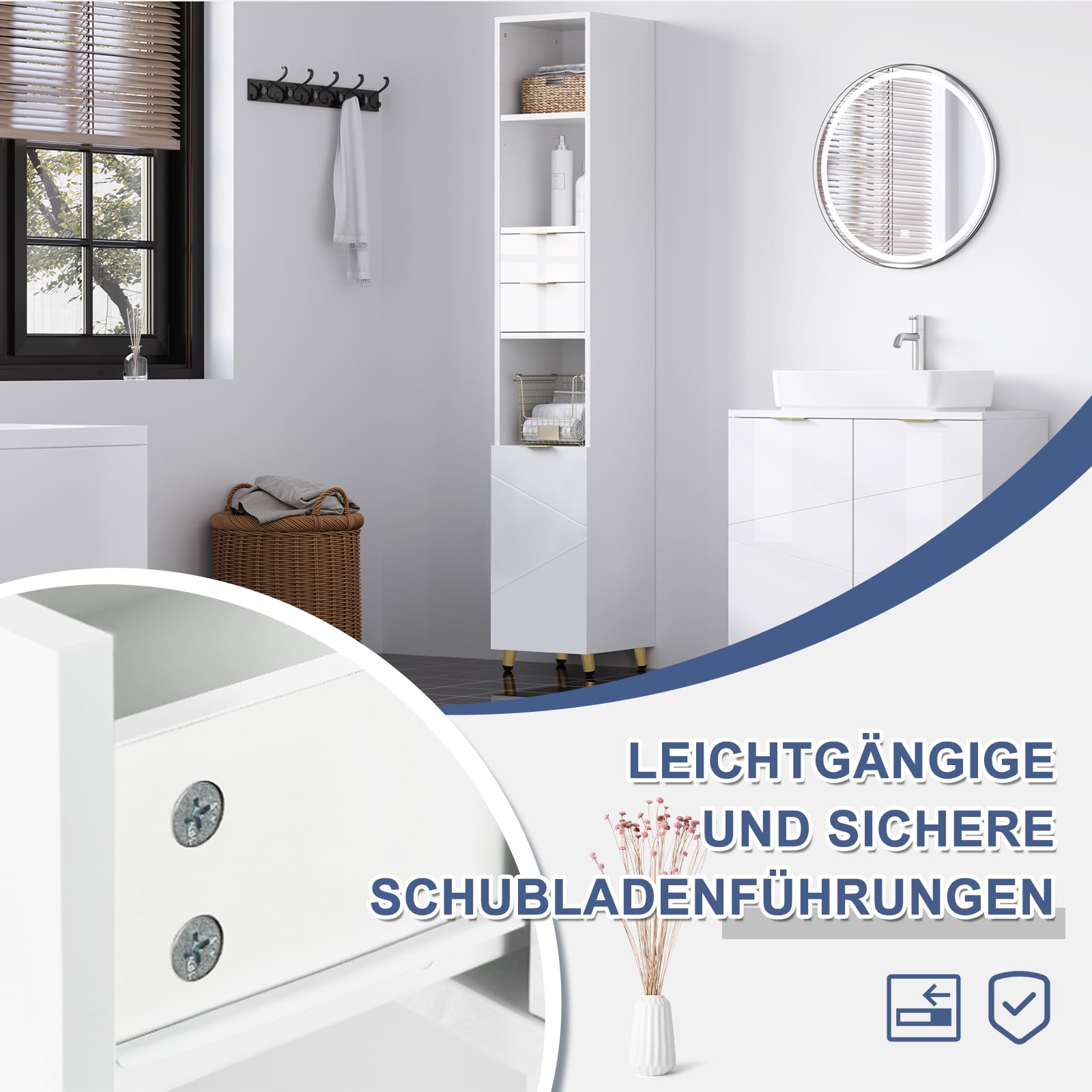 eugad-hochschrank-wei-hochglanz-30x160-cm-badschrank-schmal image 7