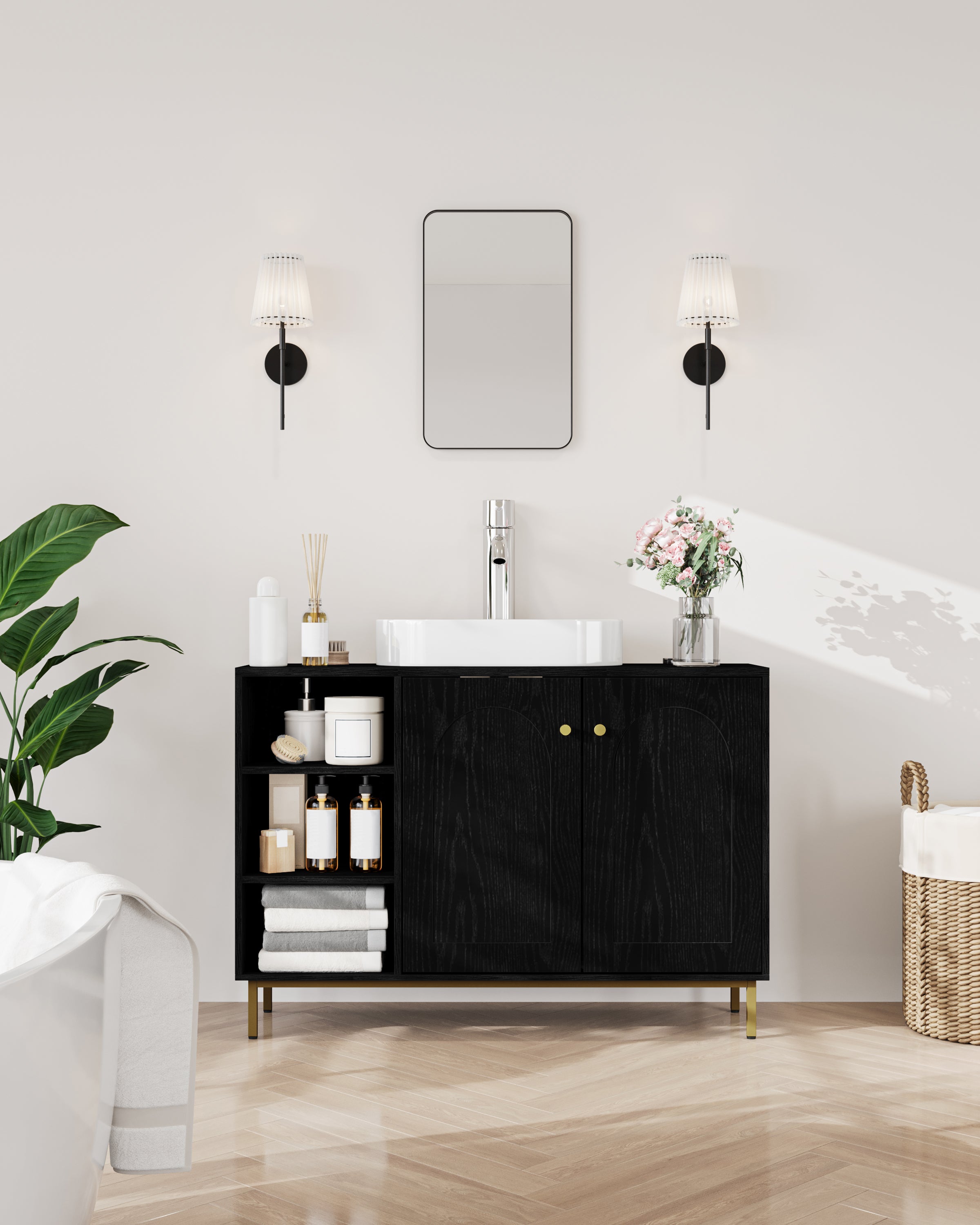 hzuaneri-bathroom-bc09804g-waschbeckenunterschrank-hell-eiche-90cm image 4