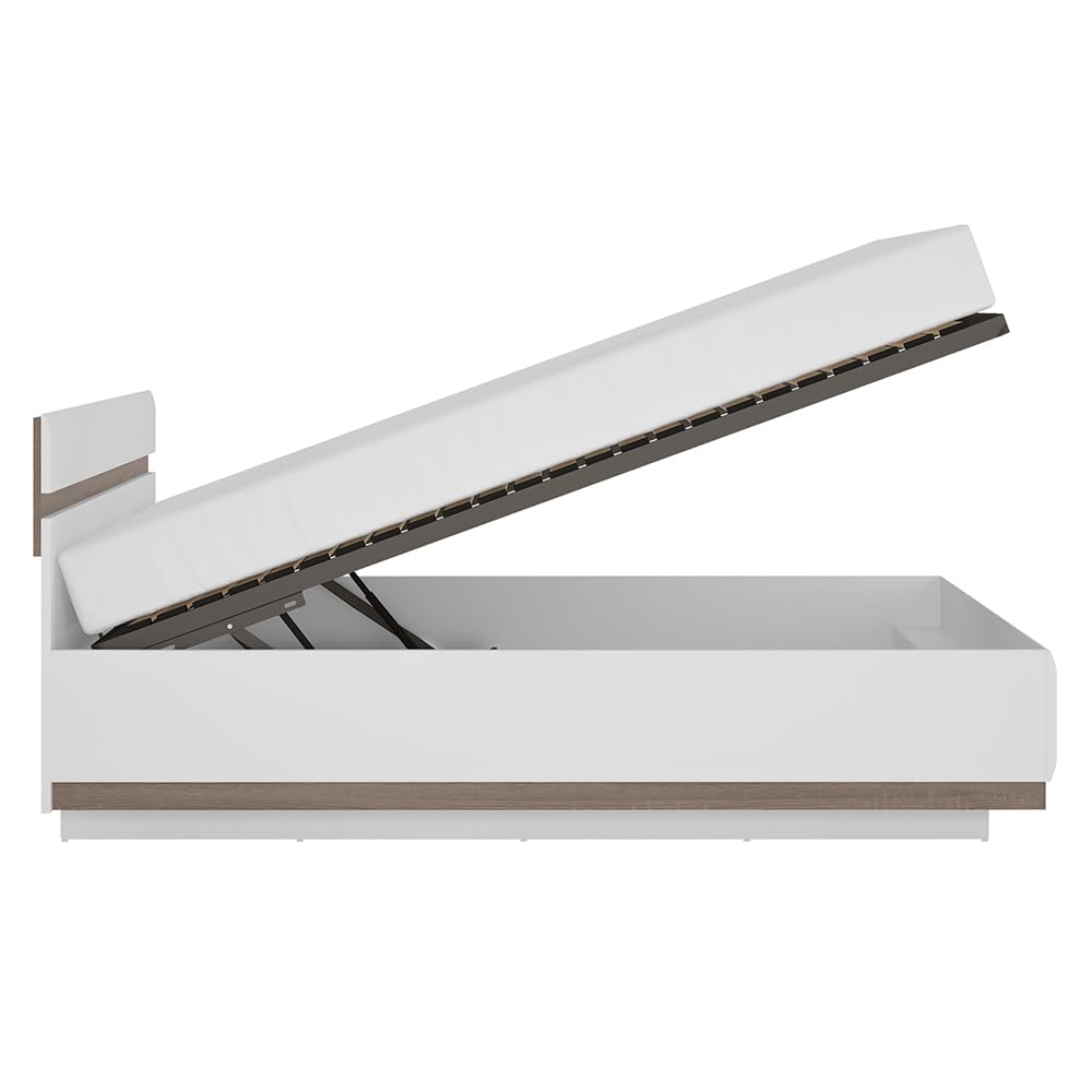 lomadox-schlafen-schlafzimmerset-140-cm-wei-hochglanz-spiegel image 3