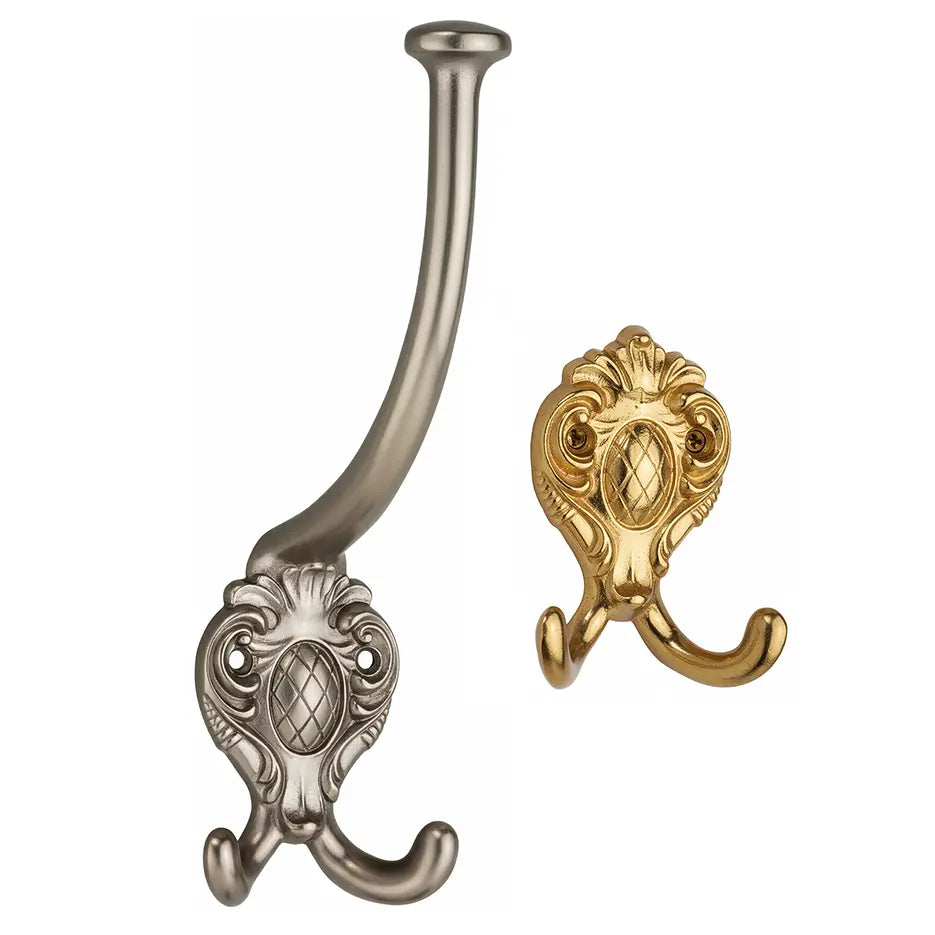 schwerter-klassische-haken-huthaken-messing-nickel-matt image 1