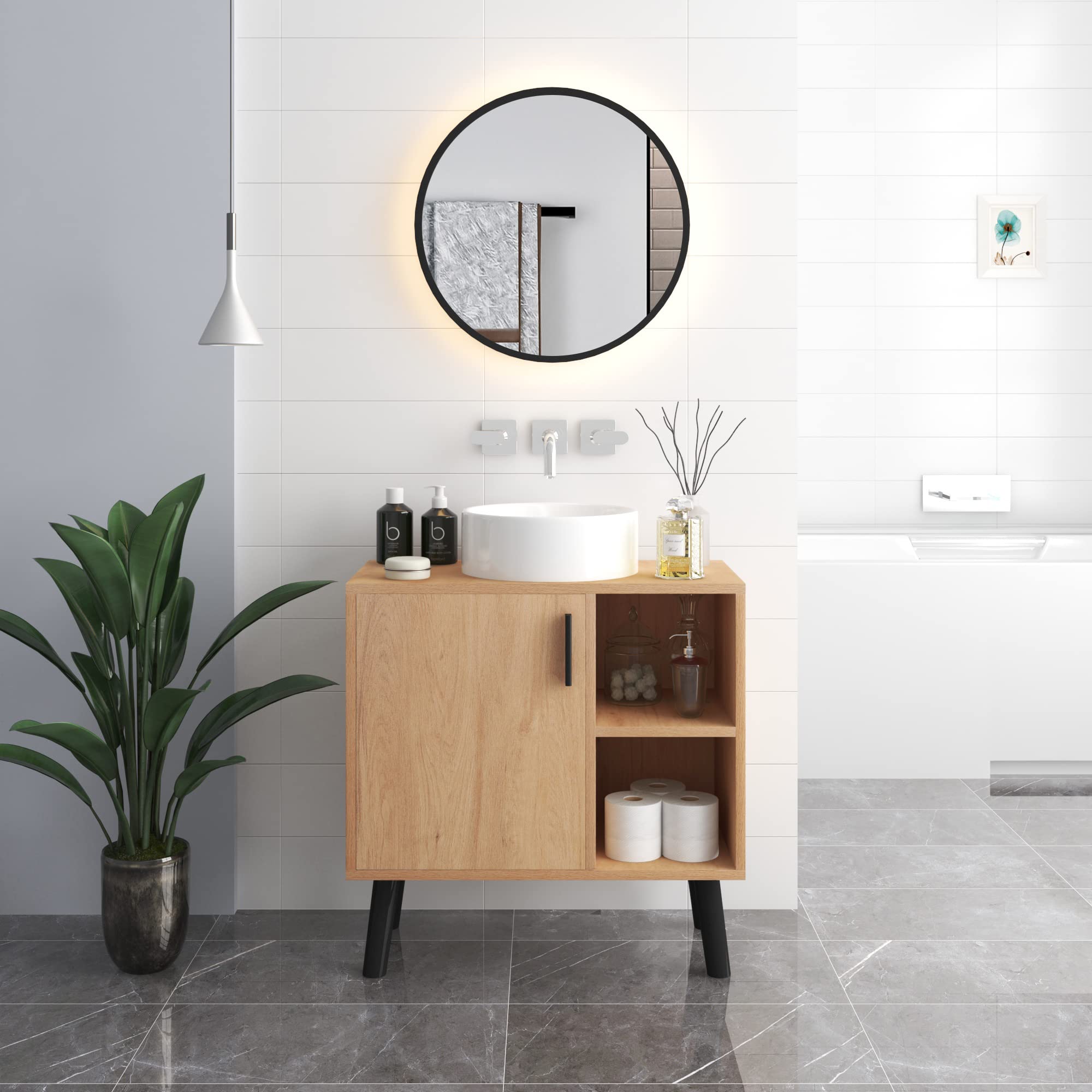 eugad-aufbewahrung-waschbeckenunterschrank-60-cm-braun-eiche image 6