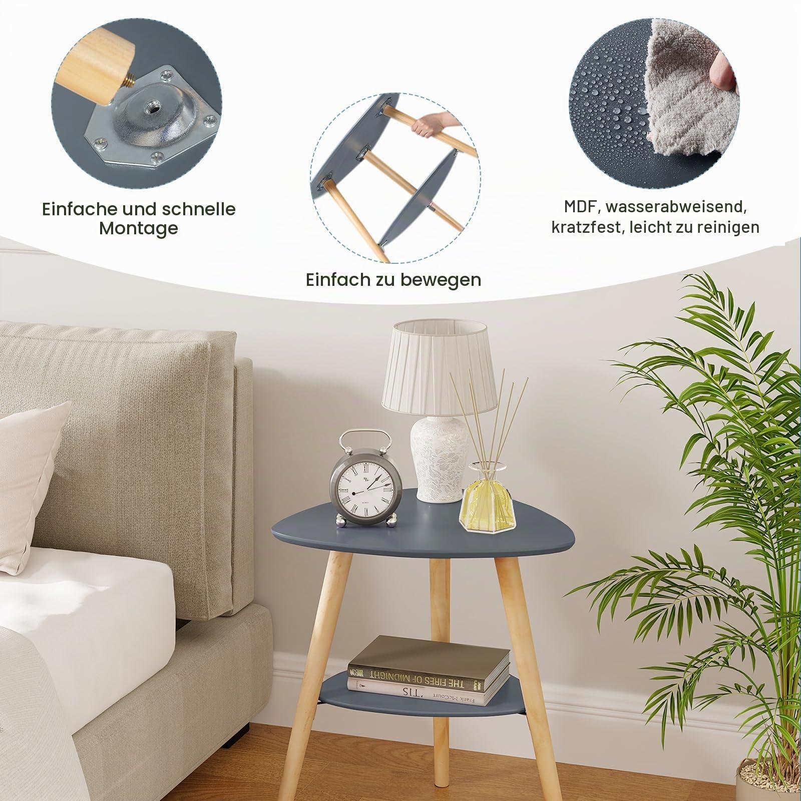 eugad-beistelltisch-couchtisch-grau-50x55x40-mit-2-ablagen image 7
