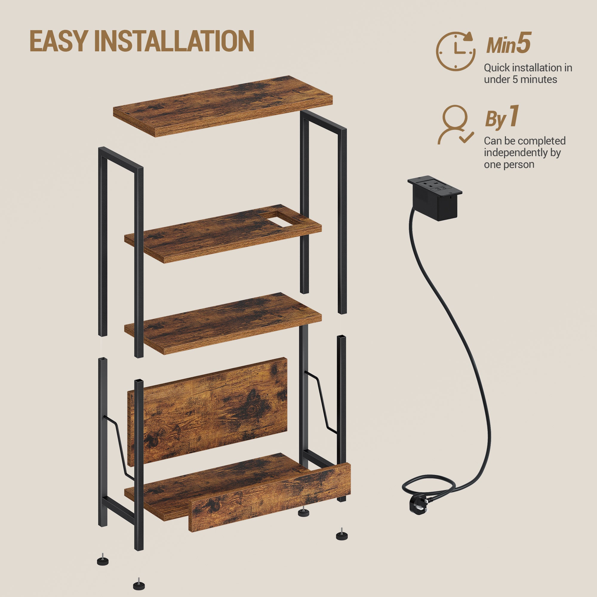 hzuaneri-bedroom-beistelltisch-schmal-18cm-steckdose-usb image 7