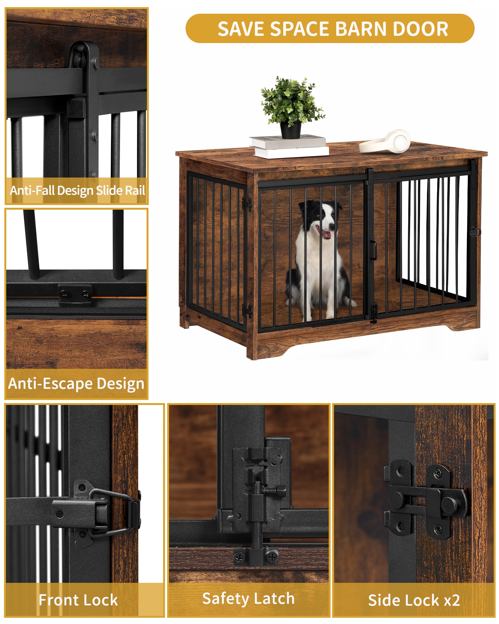 hzuaneri-pet-hundebox-m-bel-100-cm-hundek-fig-rustic-brown image 7