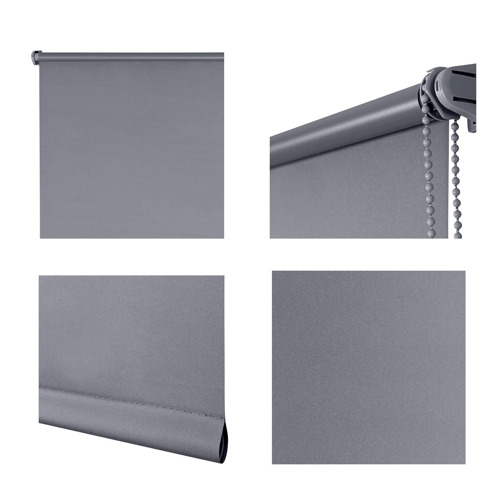 eugad-wohnaccessoires-thermorollo-75x160-verdunklungsrollo-dunkelgrau image 4