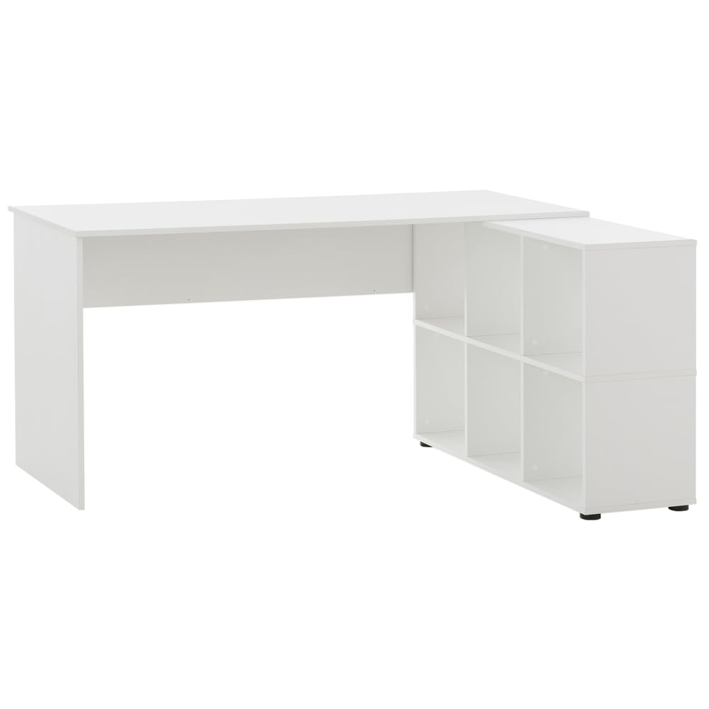 lomadox-b-ro-eckschreibtisch-wei-wildeiche-mit-container image 3