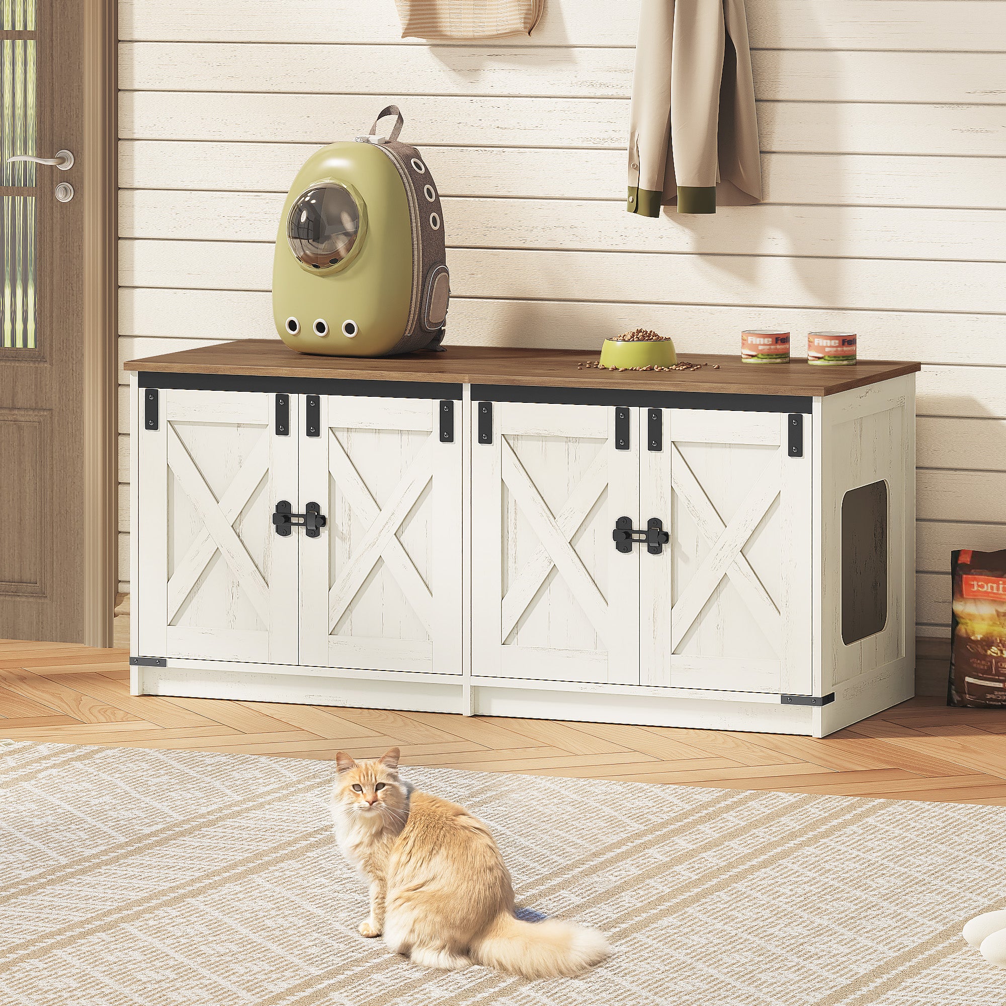 hzuaneri-pet-cb85414x-katzenschrank-braun-wei-80-cm-2-t-ren image 3