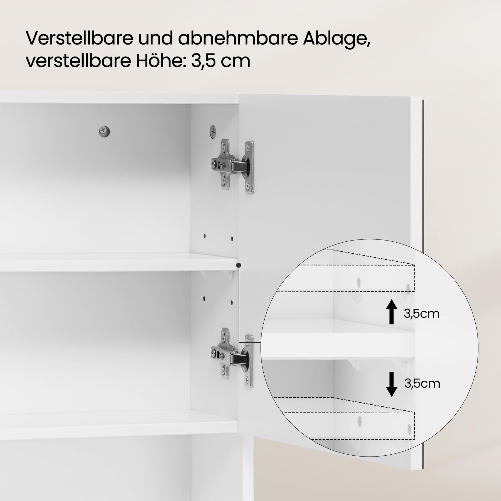 eugad-spiegelschrank-wei-54x55x15cm-mit-5-f-chern image 5