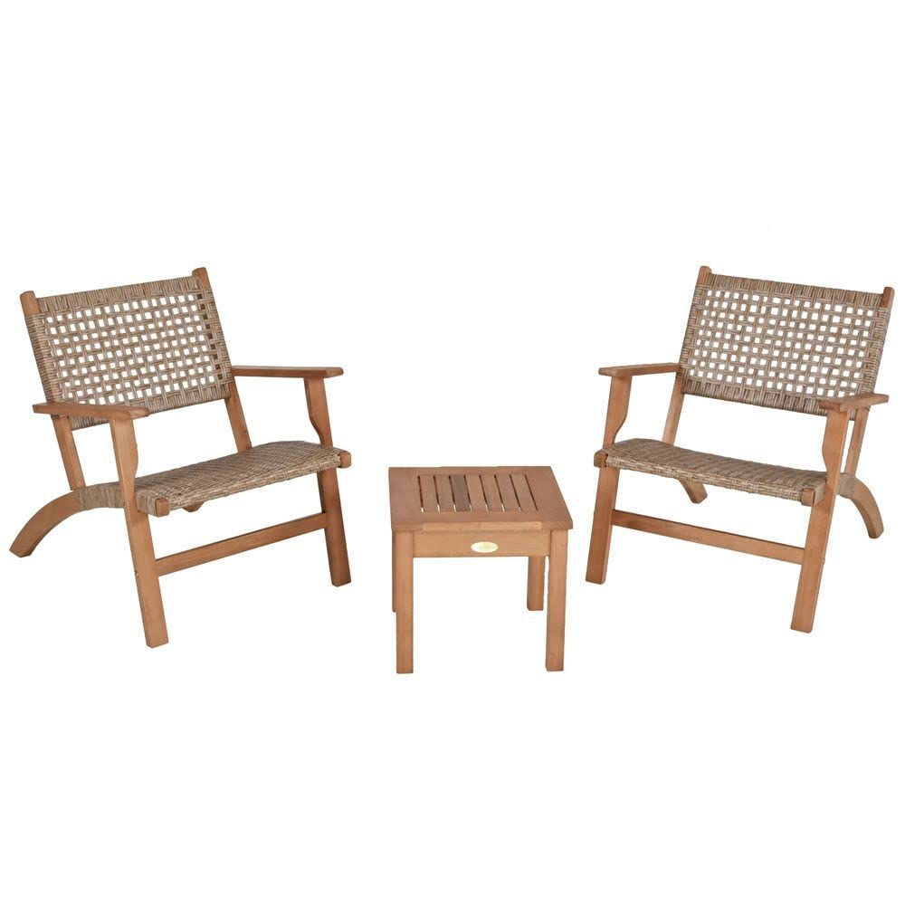 lomadox-garten-sitzgruppe-teak-look-2-st-hle-tisch image 2