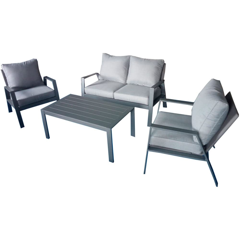 lomadox-garten-lounge-set-anthrazit-beige-4-teilig-kissen image 1