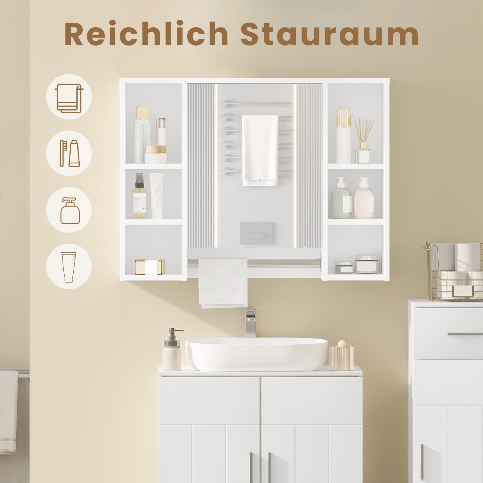 eugad-spiegelschrank-wei-80x20x60cm-bad-h-ngeschrank-8-f-cher image 6