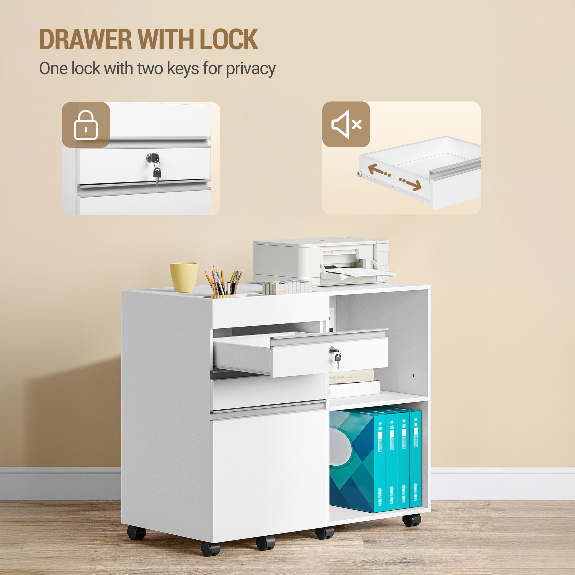 hzuaneri-home-office-fc42003x-rollcontainer-wei-a4 image 4