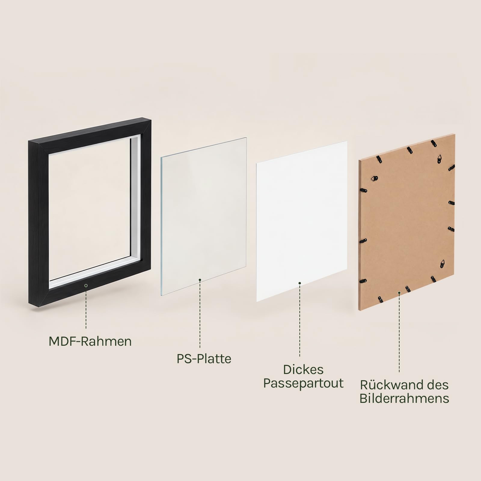 eugad-wohnaccessoires-bilderrahmen-40x40-cm-schwarz-1-5-cm-tief image 5