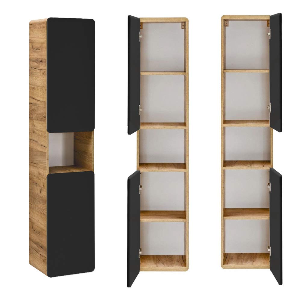 lomadox-badezimmer-badm-bel-set-81-cm-anthrazit-eiche image 6