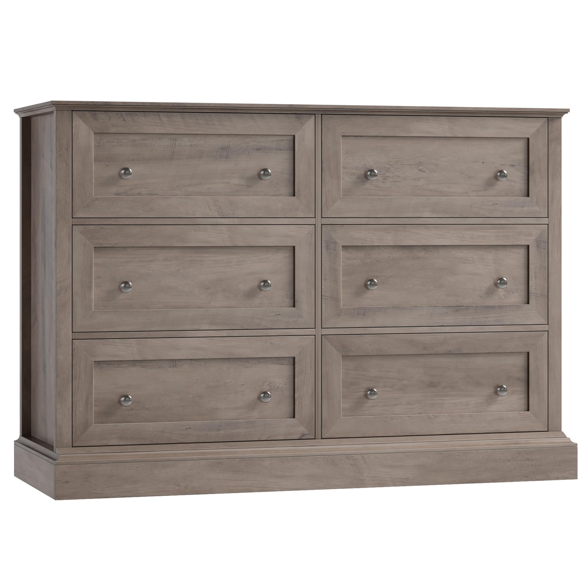 forehill-kommode-120cm-6-schubladen-holz-sideboard-antik image 8