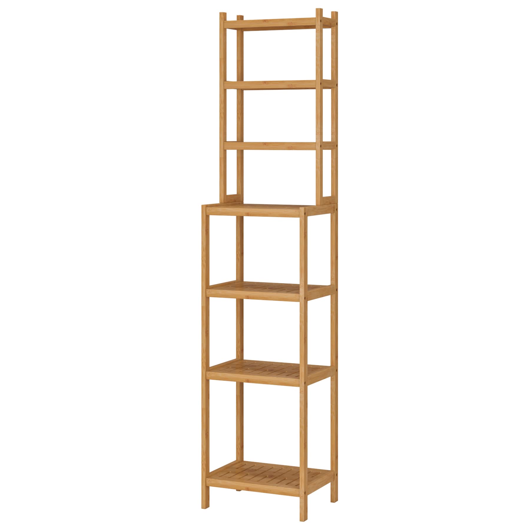 forehill-bathroom-shelf-badregal-bambus-7-ablagen-teilbar-2 image 7