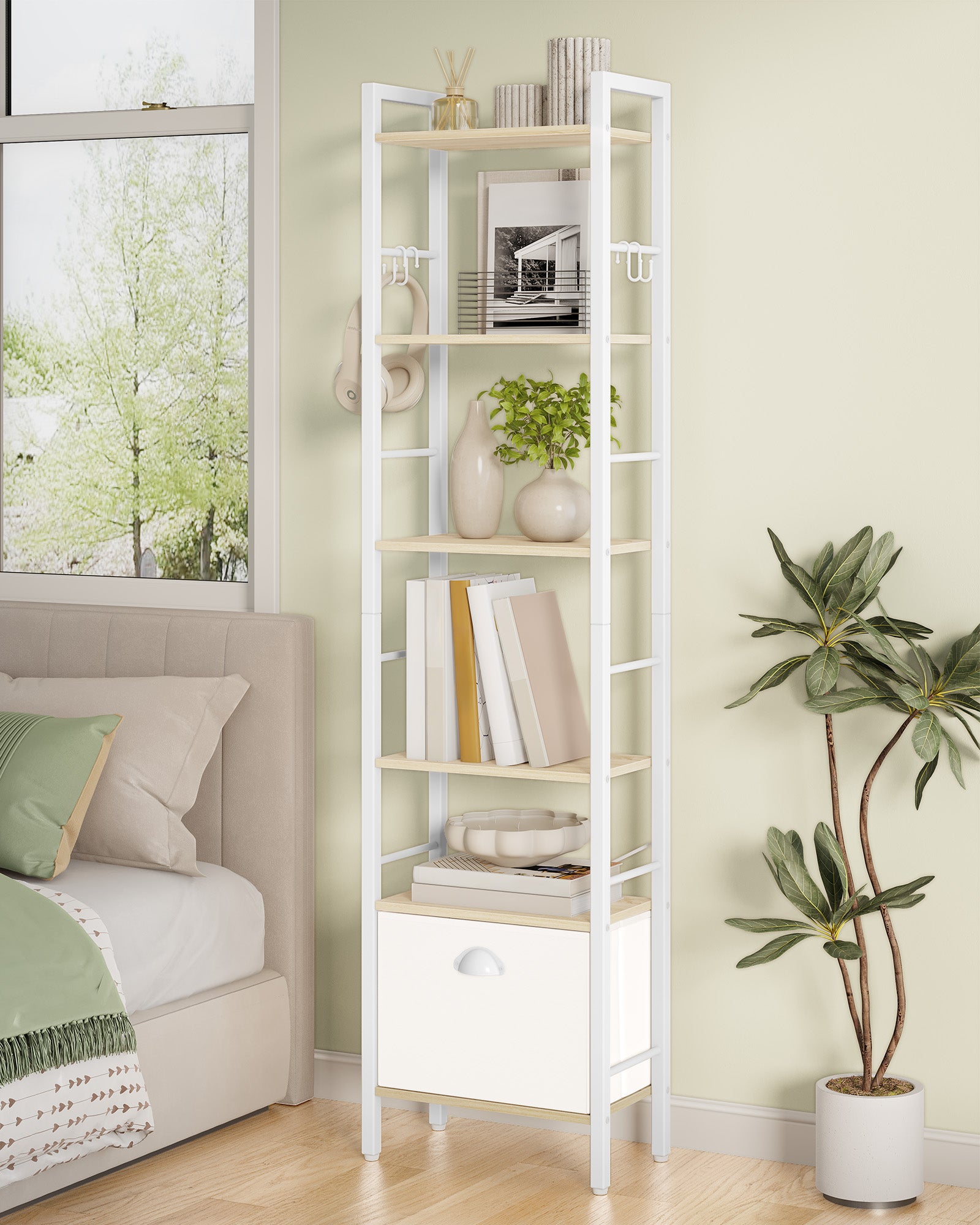 hzuaneri-living-room-bc40616w-b-cherregal-wei-eiche-173-cm-beige image 6