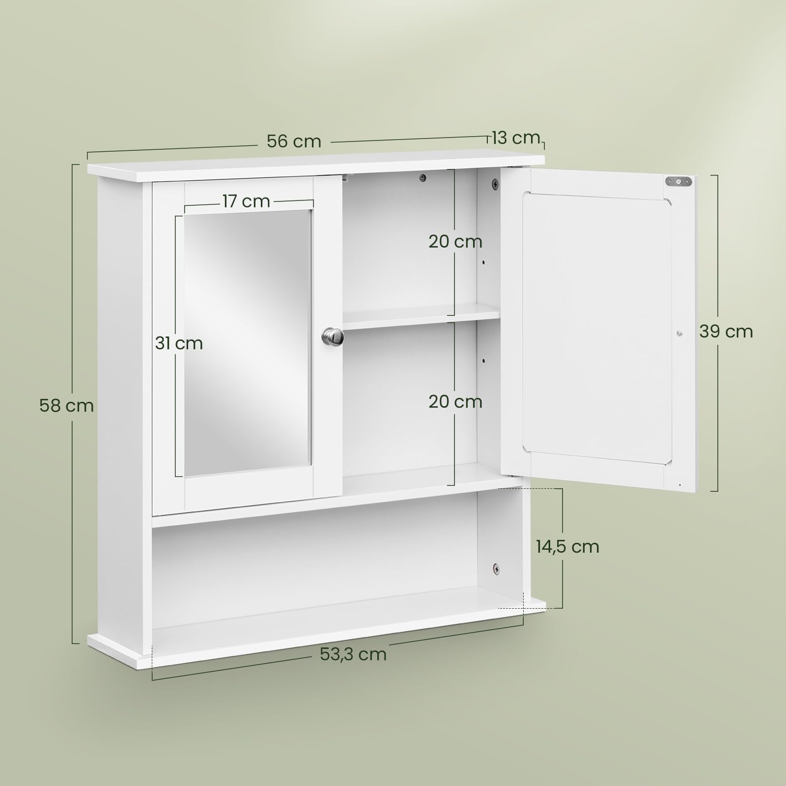 eugad-spiegelschrank-wei-56x58-bad-magnetverschluss image 3