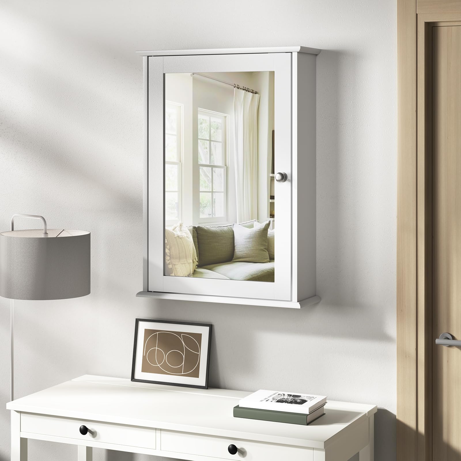 eugad-aufbewahrung-spiegelschrank-wei-42x58-5x12-h-ngeschrank image 7
