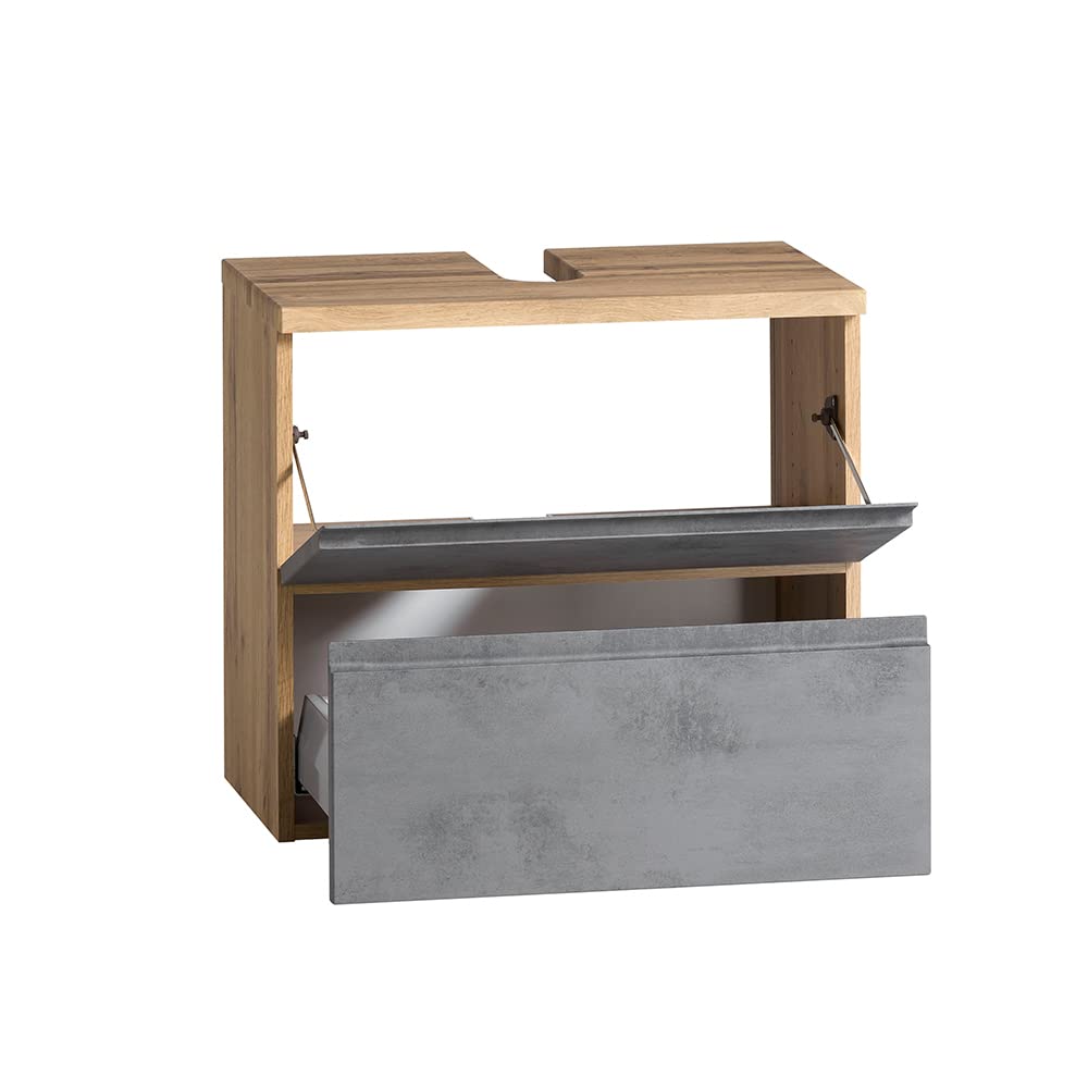 lomadox-badezimmer-set-60cm-spiegelschrank-led-wotan-eiche-beton image 5