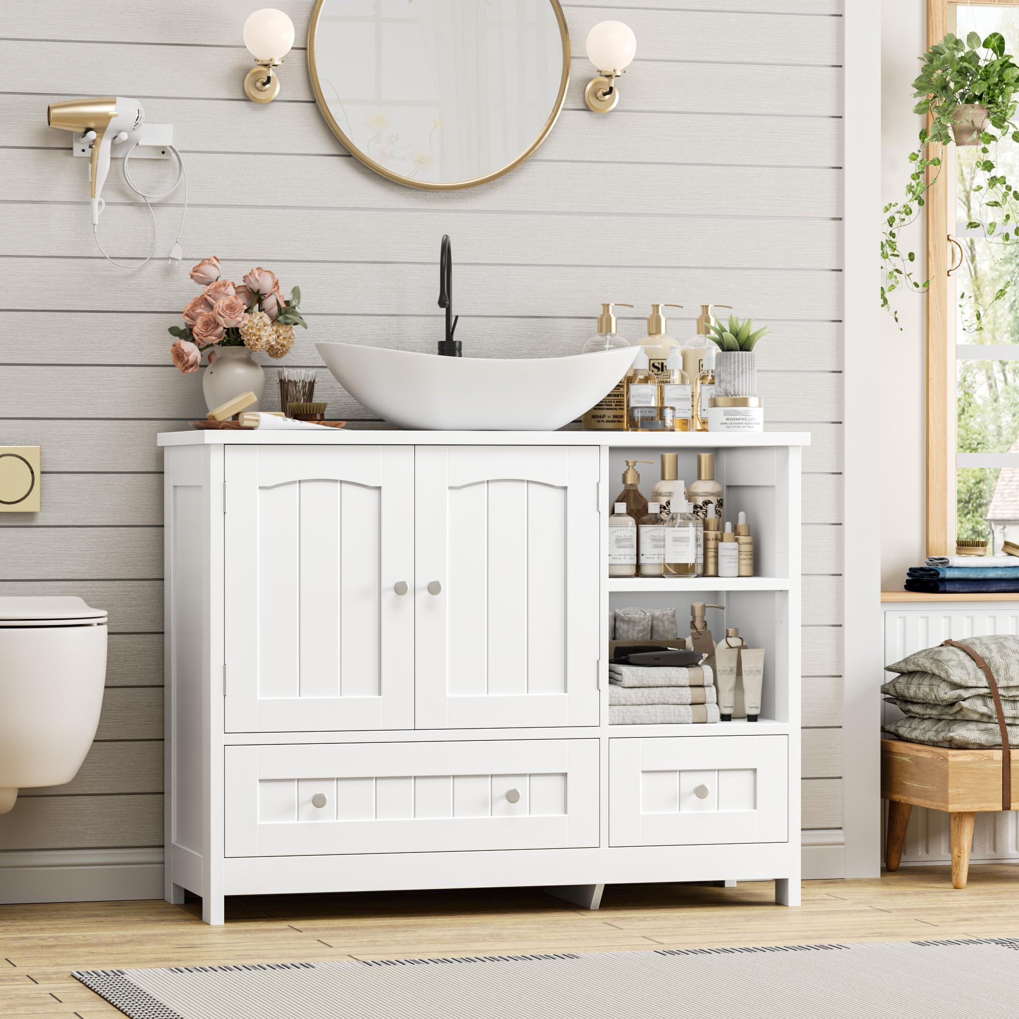 forehill-bathroom-vanity-unit-waschbeckenunterschrank-wei-80-cm image 4