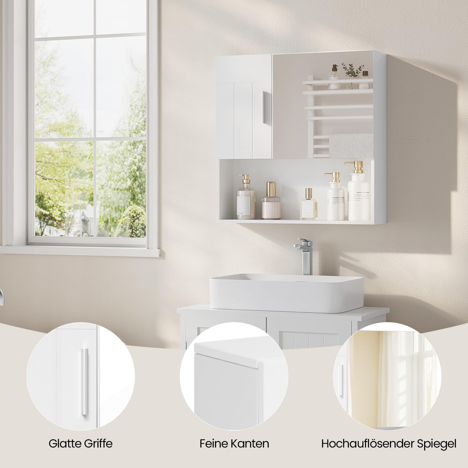 eugad-spiegelschrank-wei-54x55x15cm-mit-5-f-chern image 4
