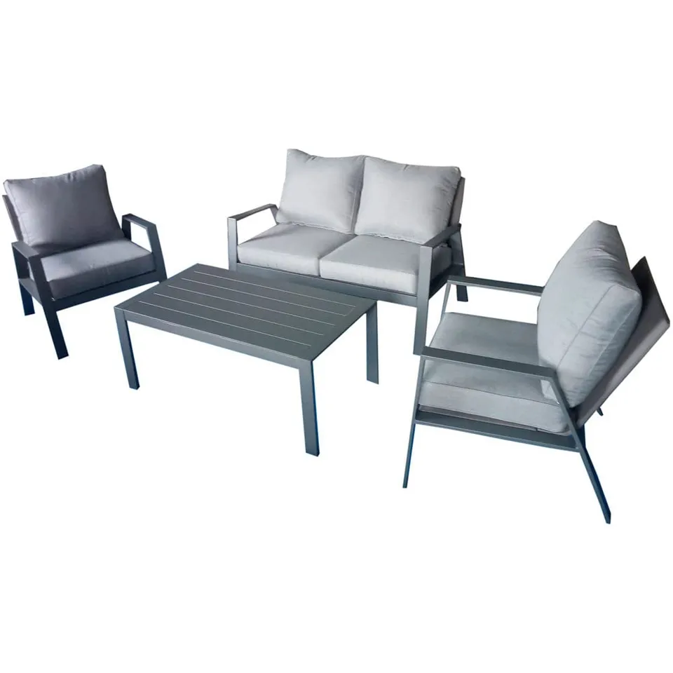 lomadox-garten-lounge-set-anthrazit-beige-4-teilig-kissen image 1