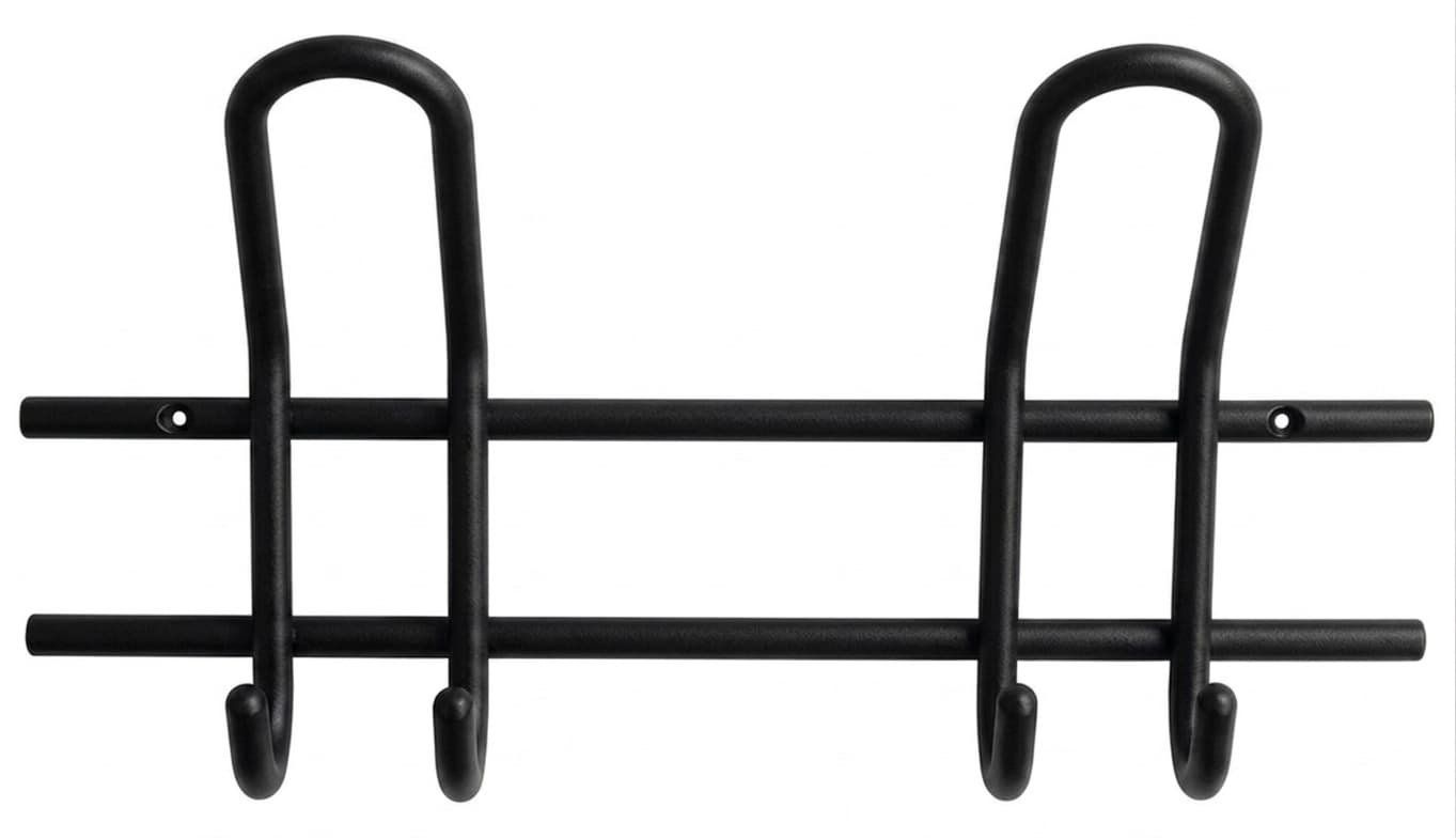 j-rgen-schwerter-urbane-haken-wandgarderobe-metall-schwarz-3-haken image 4
