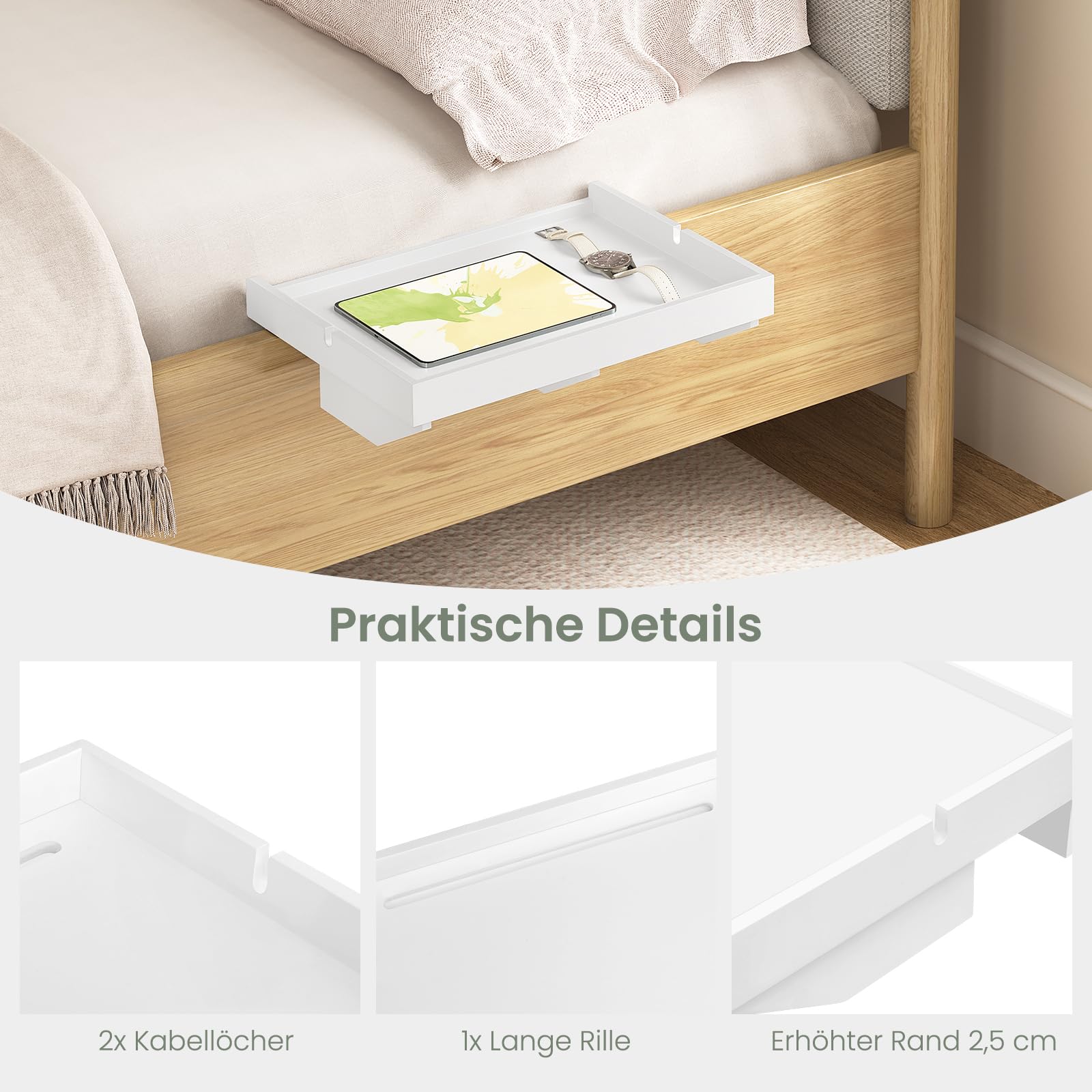 eugad-wohnaccessoires-nachttisch-bambus-wei-einh-ngbar image 6