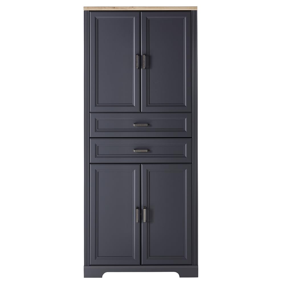 lomadox-b-ro-arbeitszimmer-set-graphit-schreibtisch-softclose image 2