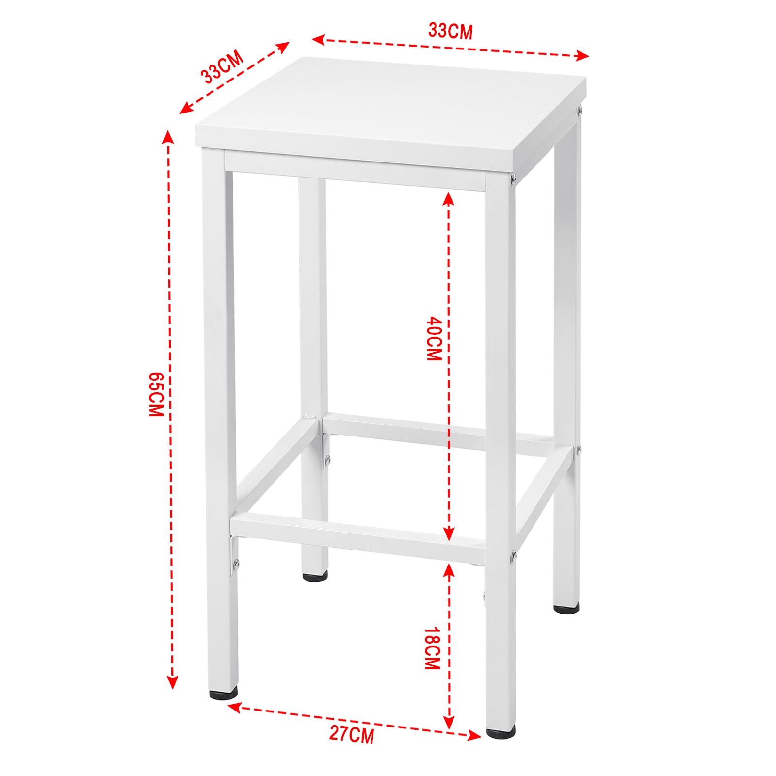 eugad-barhocker-4er-wei-65-cm-holz-metall-1058by-4 image 3