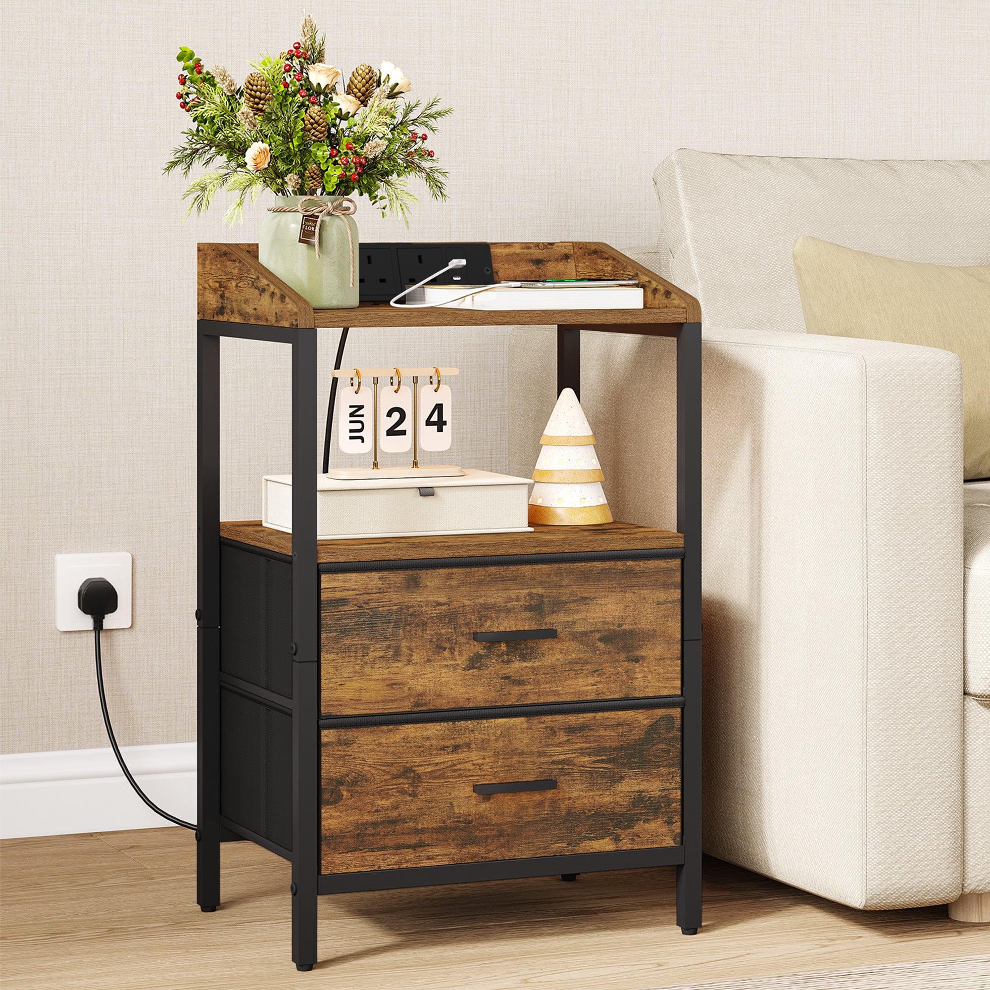 hzuaneri-bedroom-ns36201b-nachttisch-2er-set-braun-led image 3