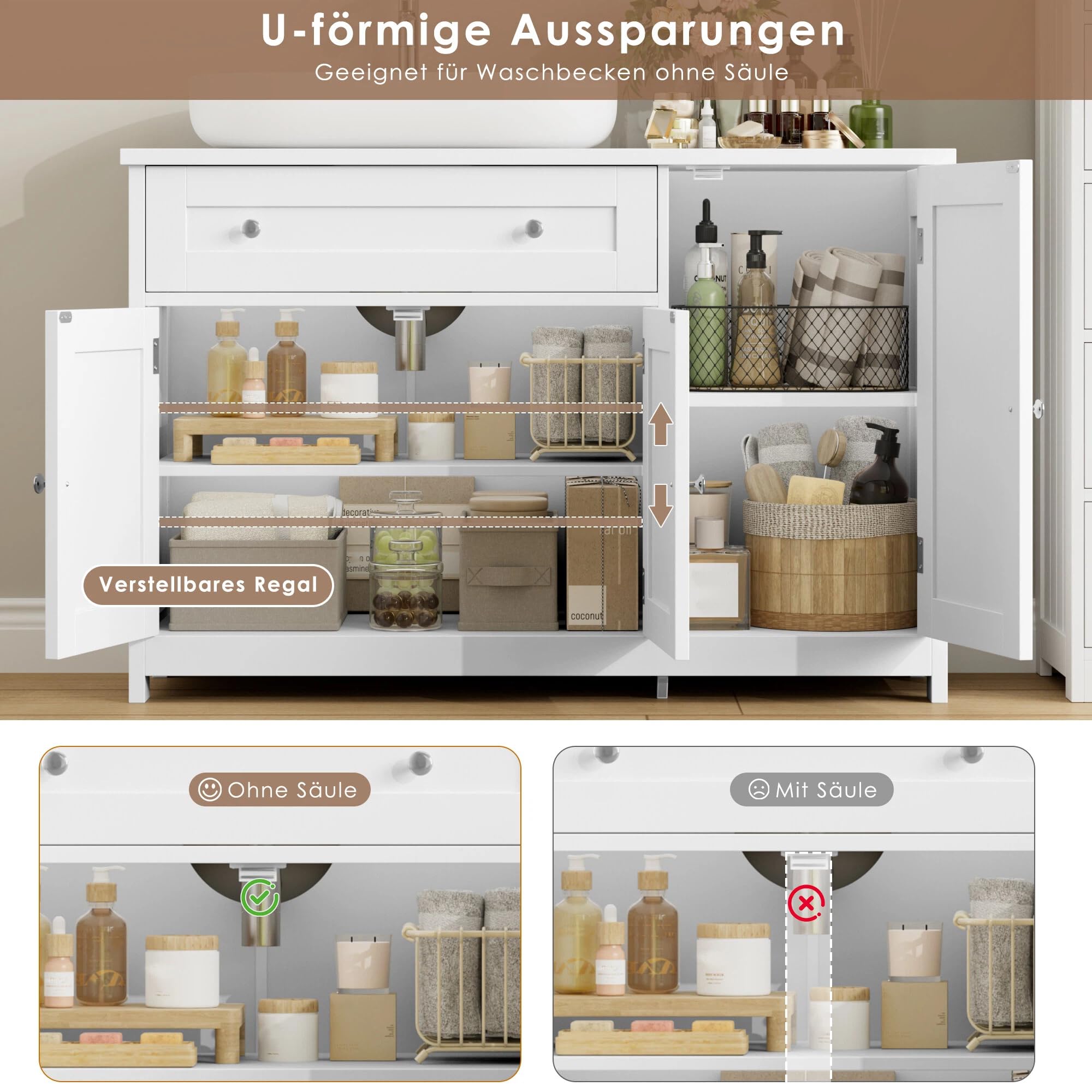 forehill-waschbeckenunterschrank-wei-90x30x61-5cm-mit-schublade image 5