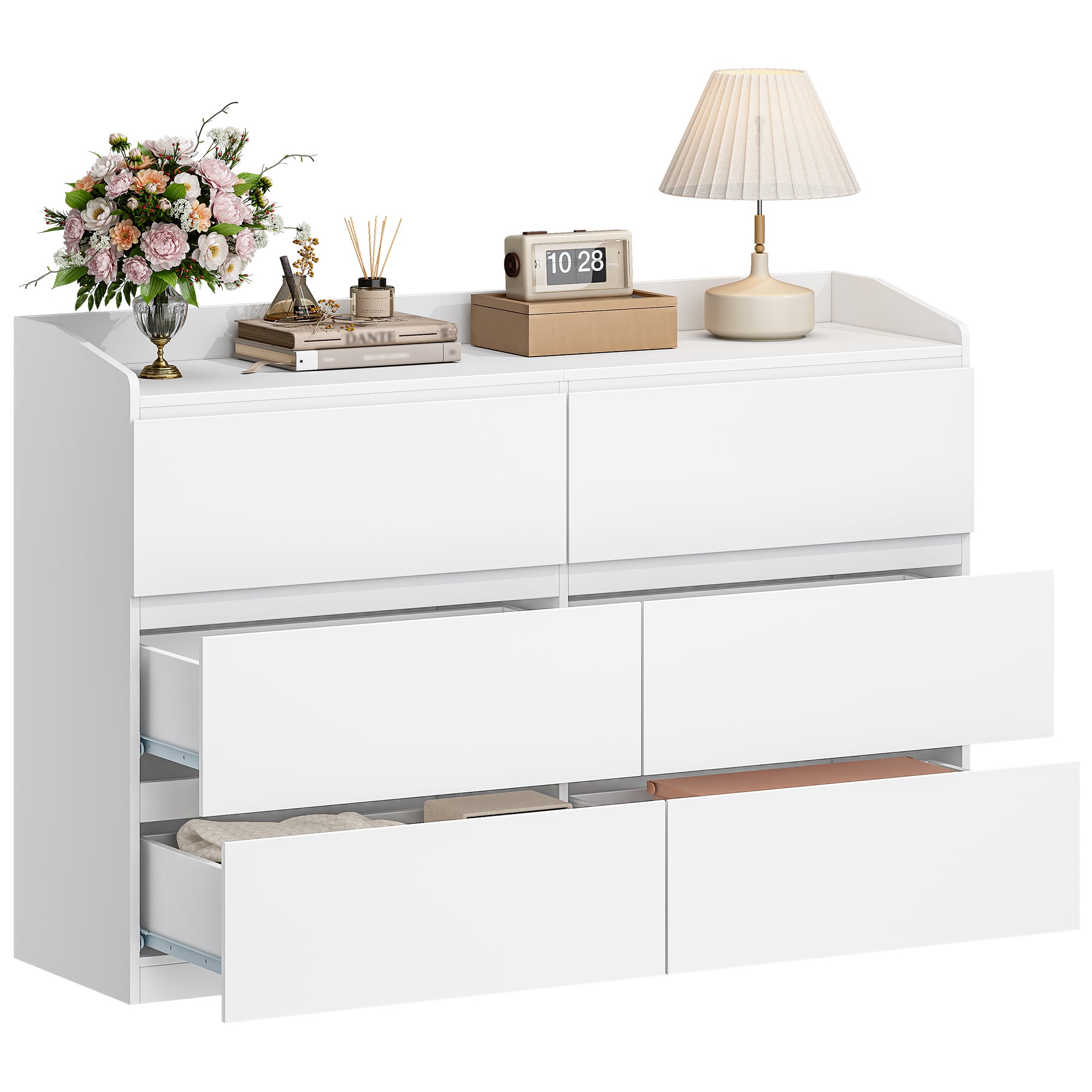 hzuaneri-bedroom-kommode-wei-6-schubladen-138-cm image 1