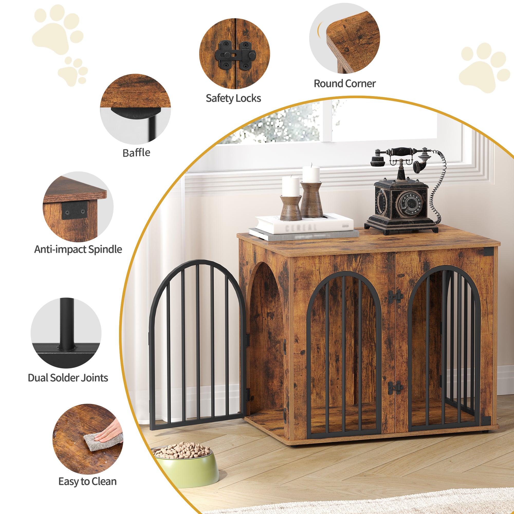 hzuaneri-pet-dfc85504b-hundebox-schwarz-68-cm-3-t-ren image 8
