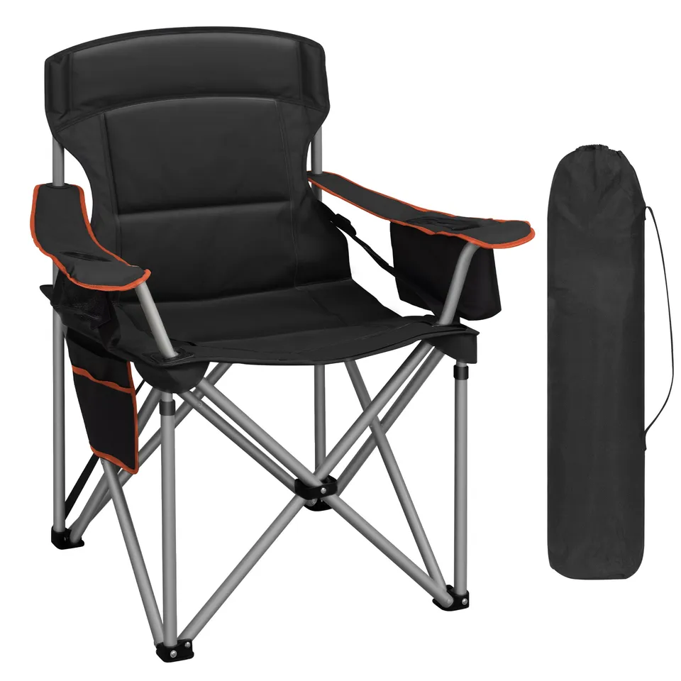 hzuaneri-living-room-cc00299eo-campingstuhl-schwarz-orange-220kg image 1